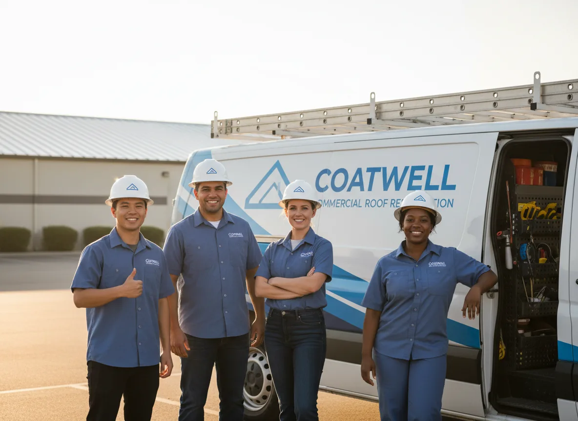 Commercial roof coating company in Richford, VT